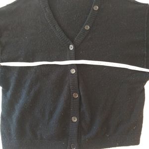 Cozy black cardigan